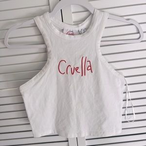 Cruella crop tank top primark